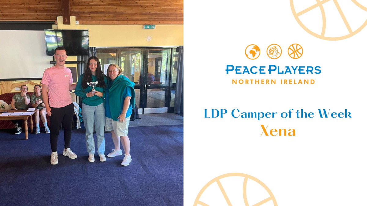 peaceplayersni's tweet photo. Congratualtions Natasha and Xena on recieving campers of the week for their sportsmanship, leadership, teammwork and positivity on and off the court π
#Basketball #Leadership #ItsCoolToBeAPeacePlayer https://t.co/RTEv0dm9c6
