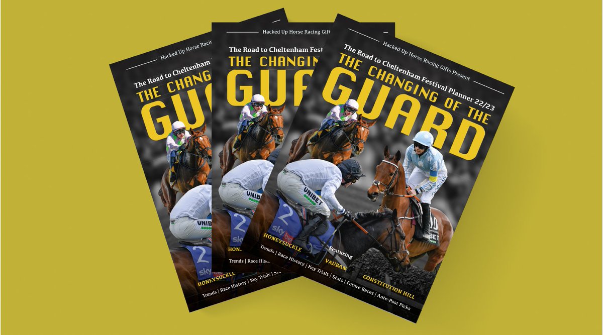 HackedUp_HRG's tweet photo. We're giving away 5 Road to #Cheltenhamfestival planners - The Changing of the Guard

Please follow us @HackedUp_HRG 

Name the horse you are most looking forward to seeing this #nationahunt season

Retweet

Like the post

For more info on the book⬇️

https://t.co/n5Ta8TwH1u https://t.co/9QO5hKOGjP