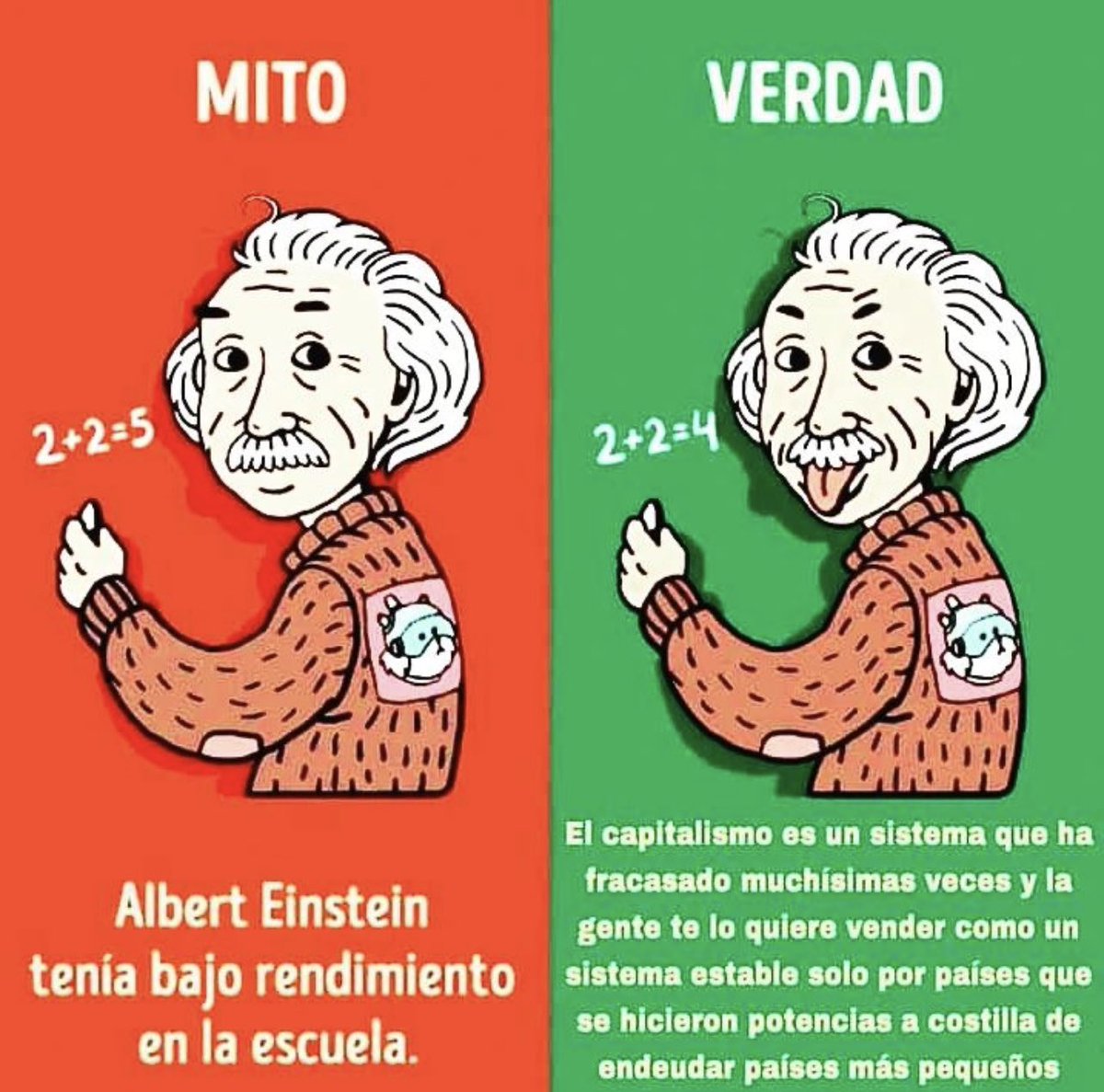 HaydeeUlrike's tweet photo. #Einstein ##mito #verdad https://t.co/tmLbiBTtNg