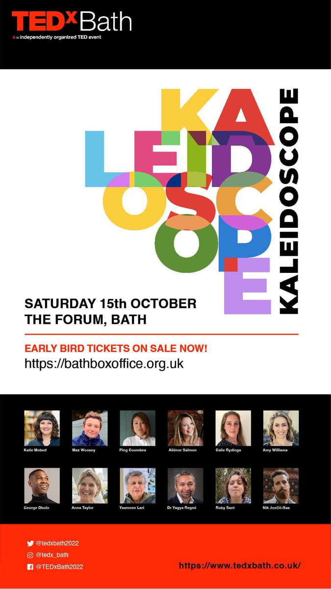 I’m so excited to be a part of this! Tickets are now on sale @tedxbath2022 #tedx #TedTalk