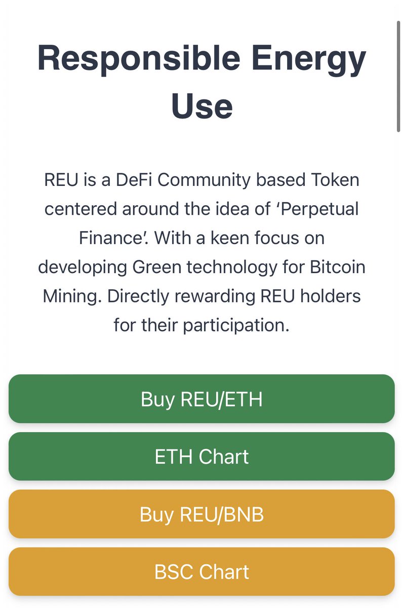 REU Mining Token tweet media