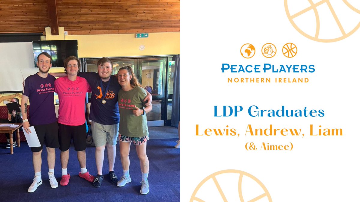 peaceplayersni's tweet photo. Congratualtions to all our participants for their participation in our programmes. But, a special congratualtions and best wishes to our graduates and JDP & LDP class of 2022 π
#Basketball #Leadership #ItsCoolToBeAPeacePlayer https://t.co/rQBsOtXWei