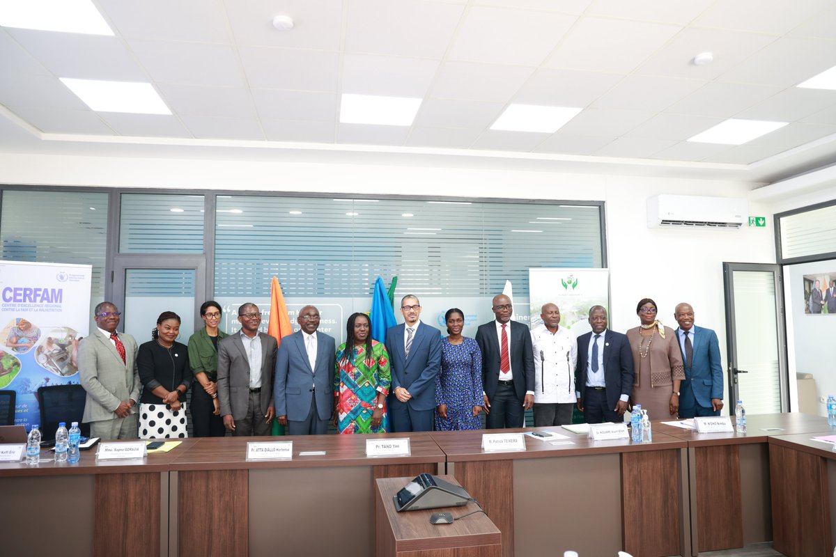 ❝ Le partenariat signé ce 30 août avec <a href="/univ_na/">Université Nangui Abrogoua</a> est une opportunité pr la mobilisation &amp; le partage des connaissances, de l’expertise &amp; des technologies dans les domaines de la sécurité alimentaire, des systèmes agro-alimentaires &amp; de la nutrition, a dit <a href="/patcriolo/">Patrick Teixeira</a> Dir du CERFAM