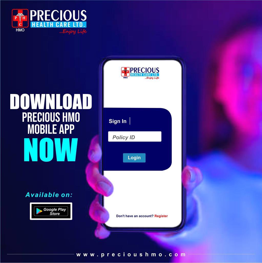 Precious_HMO's tweet photo. Now Precious HMO enrollees have more power in their hands on the go.
👉 Hospital Roaming
👉 Online Registration
👉 Benefit Package
👉 Digital ID
👉 Medical History. #precioushmo #precioushmomobile #health #healthinsurance #hmoinnigeria #myapp https://t.co/3edGK3T0fx