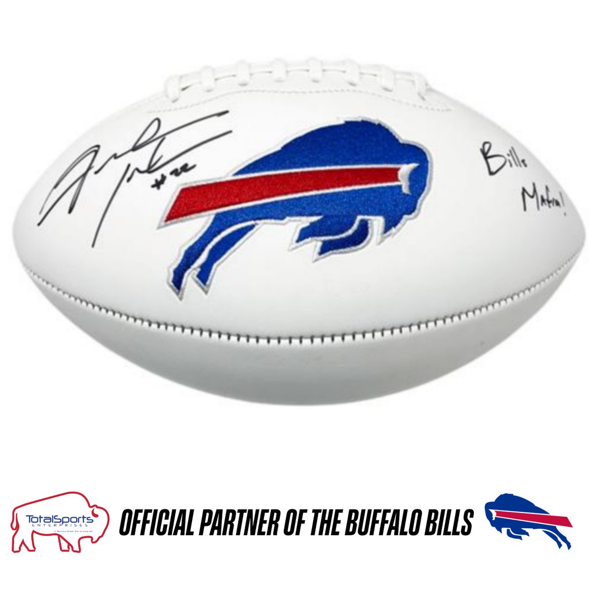 BuffaloFAMbase's tweet photo. 🚨 GIVEAWAY ALERT 🚨

We are Teaming up with @tsebuffalo to give away this Fred Jackson Signed @buffalobills White Logo Football with Bills Mafia inscribed.

How to Enter 👇
Follow @tsebuffalo
Follow @26shirts
Like and RT this Post

Winner chosen Monday 9/5
Good Luck #BillsMafia https://t.co/nTkmCBIrSv