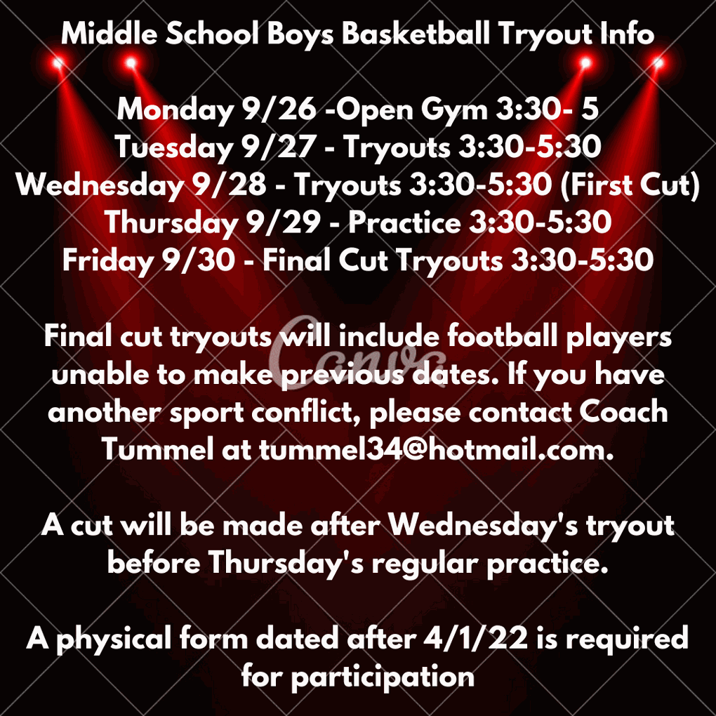 ECCARoyals's tweet photo. Middle school basketball tryouts are a go! #royals #oneeagleton https://t.co/b1MrUcs49M