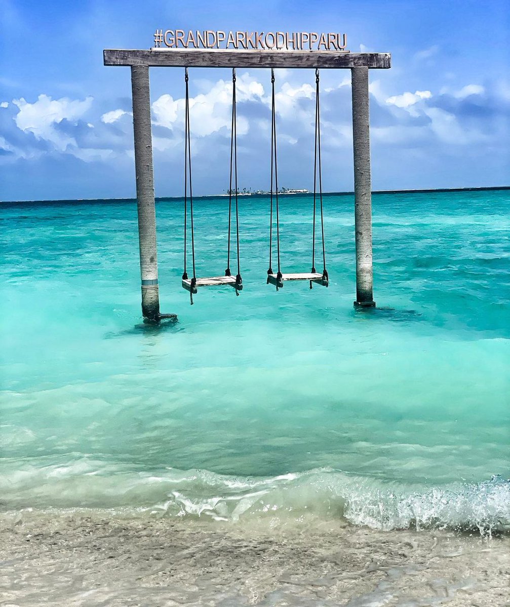 GrandParkMaldvs's tweet photo. Live a little on the edge and a little in the water! Our #Waterswing is a well-known #Instagram #Hotspot.
Did you know that when you sign up as a Park Reward$ Member you get to unlock 10% more on your booking?
Find out more: https://t.co/2RbjDbdcll
#ParkHotelGroup #Maldives https://t.co/J2OQ8JzUbe
