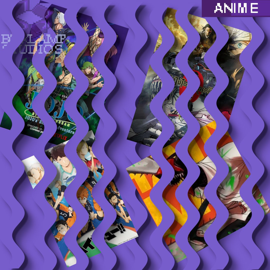 BoxlampStudios's tweet photo. Lista de animes pra setembro:

01/09: Dublagem de Haikyuu!! e 2ª parte Stone Ocean

11/09: Pré-exibição Bleach

13/09: Cyberpunk: Mercenários

18/09:  Novas informações 2ª temporada Jujutsu Kaisen

19/09: Pré-exibição Chainsaw Man

21/09: Jujutsu Kaisen 0 na Crunchyroll
+ https://t.co/XvAbdNpng0