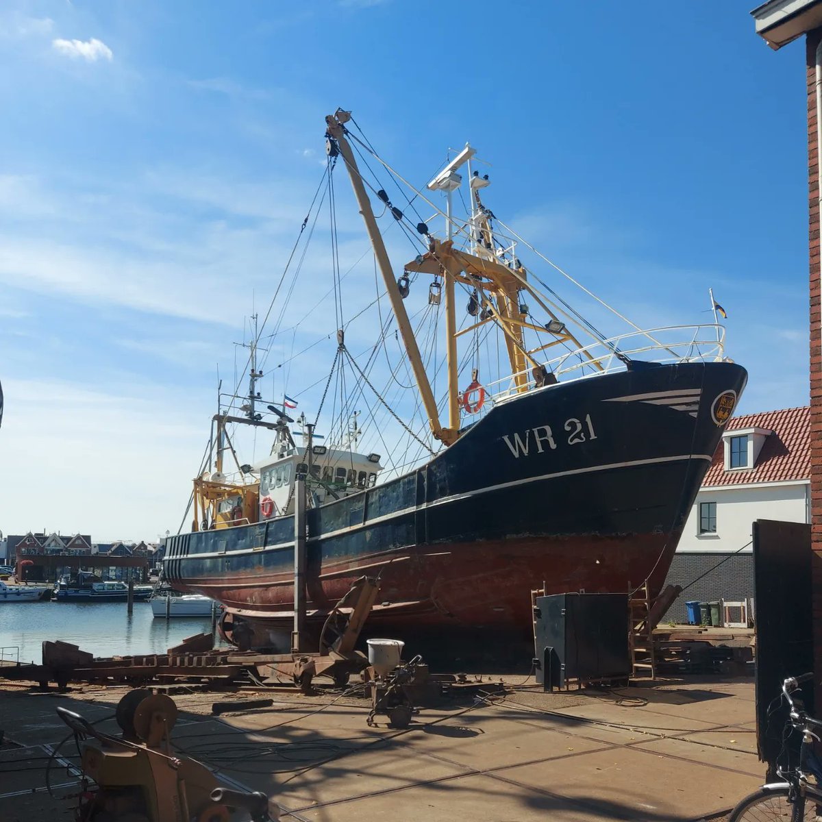 oudewerfUrk's tweet photo. Weer een paar nieuwe schepen op de werf https://t.co/2qxVN079AQ