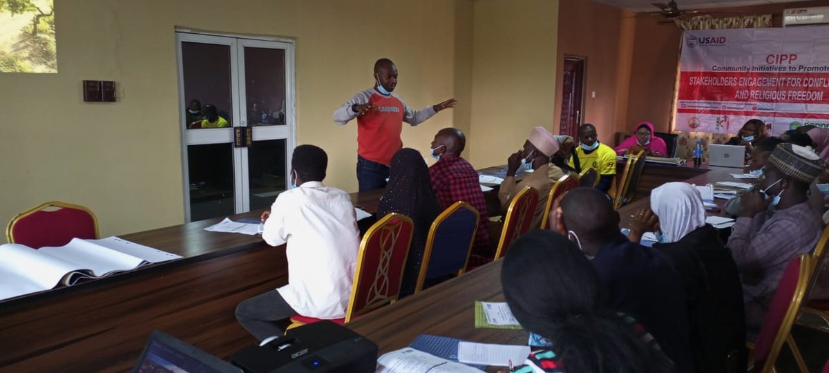 justice_jos's tweet photo. JDPC Jos in Collaboration with the Islamic Counseling Initiative in Nigeria (ICIN) with support from USAID and Mercy Corps building the capacity of Peer Facilitators on FREEDOM OF RELIGIONS and BELIEFS Using the GEADOR Approach in Kano and Kaduna States. https://t.co/uT8ICgy8LJ