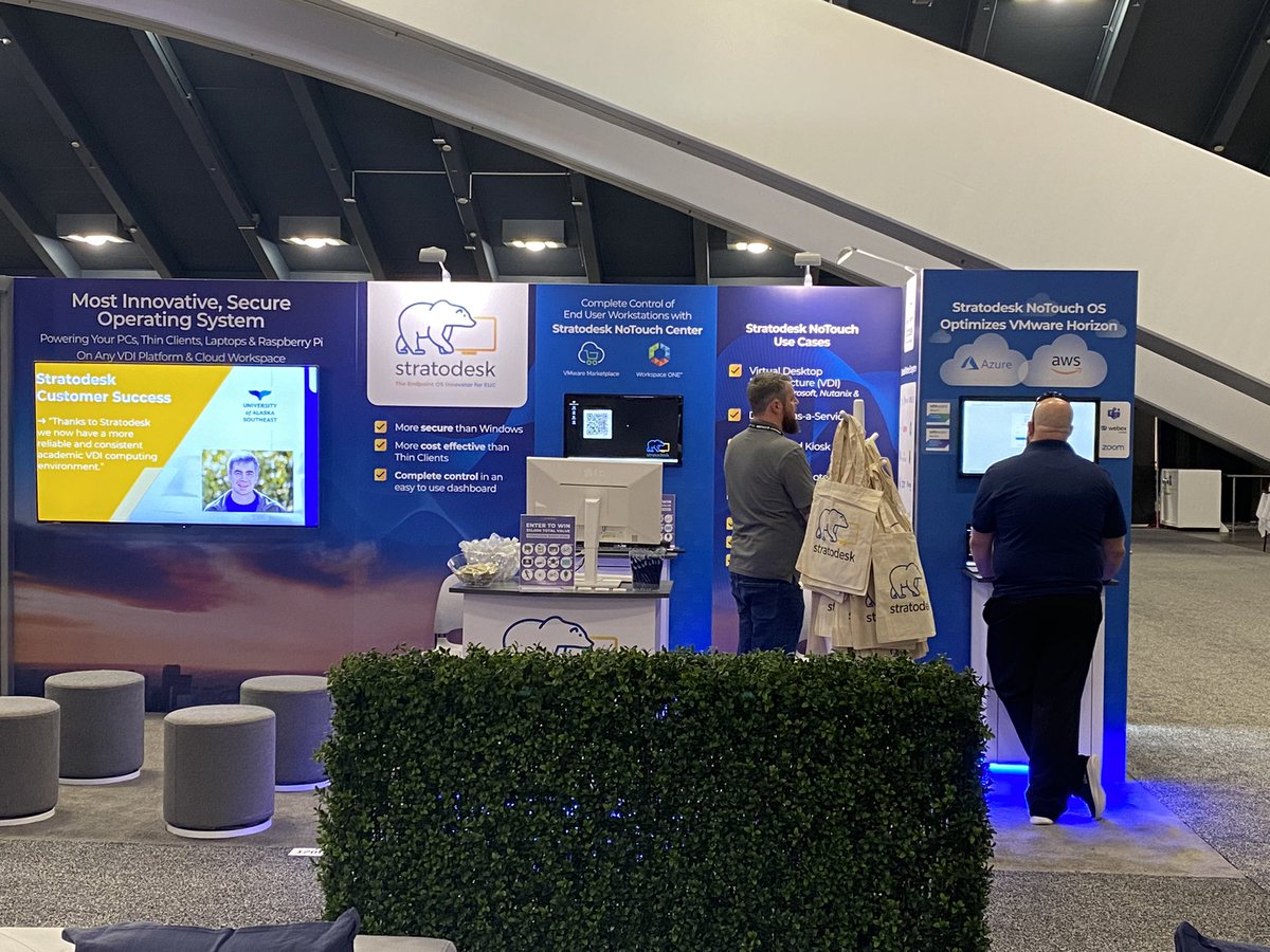 <a href="/stratodesk/">Stratodesk</a> team preparing for another day of “Crushing it” <a href="/VMware/">VMware</a> #VMExplore