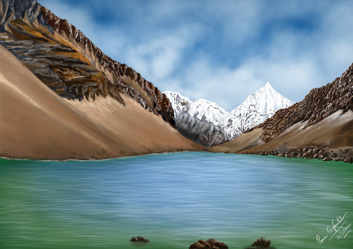 Lake and Mountains is just listed on <a href="/opensea/">OpenSea</a>!
1/1 #NFT piece
0.068 $ETH 

Read a story behind this on #OpenSea and show some love and support.

opensea.io/assets/matic/0…

#nftart #NFTCommmunity