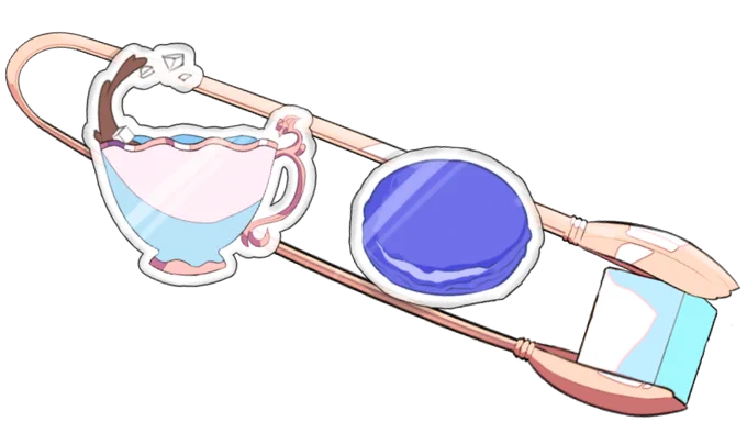 毒杯スワロウモチーフ #おかゆのアクセサリー 