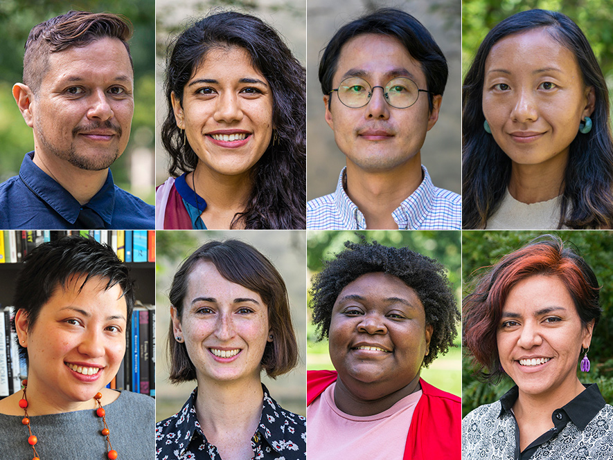 Please join us in welcoming eight new members to the Haverford faculty: Edwin Porras, Marlen Rosas, Young Su Park, Ruodi Duan, Gina Velasco, Leah Seebald, Theresa Gaines, and Lina Martínez-Hernández. Learn more about these scholars: hav.to/b1o