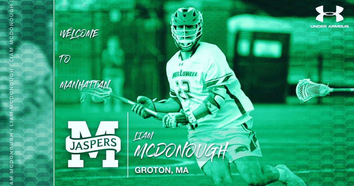 ManhattanMLAX's tweet photo. #JasperNation join us in welcoming Liam McDonough of Groton, MA! Liam was a 4 Year starter at UMass Lowell while being named 1st Team All America East and America East All Rookie Team. He also holds the school record for Faceoff Wins and Ground Balls.  #WelcomeToManhattan https://t.co/hZz7rMZRt9