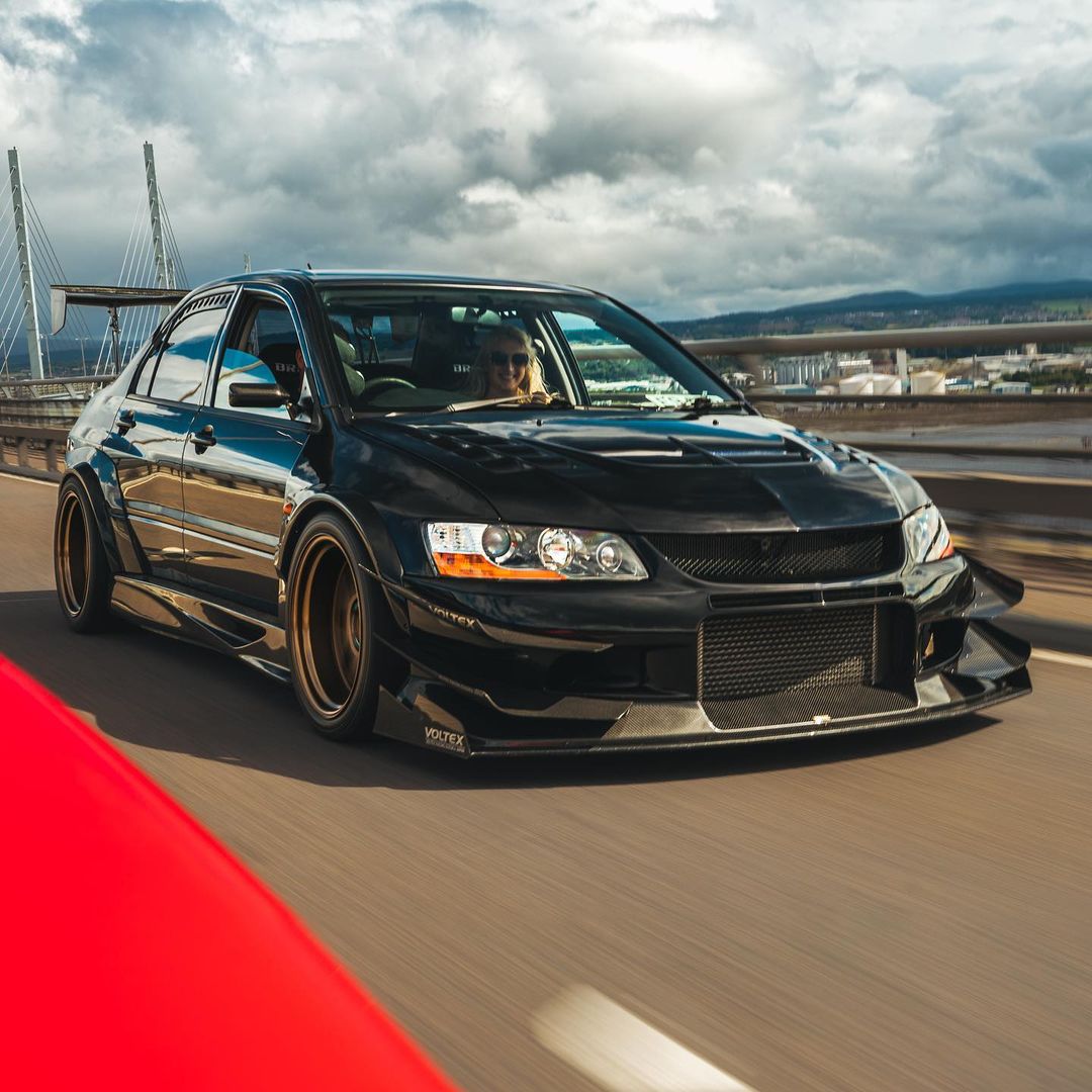 knfilters's tweet image. Can&apos;t go wrong with the timeless look of an Evo IX with K&amp;amp;N under the hood.

#evo9 #knfilters #mitsubishievolution