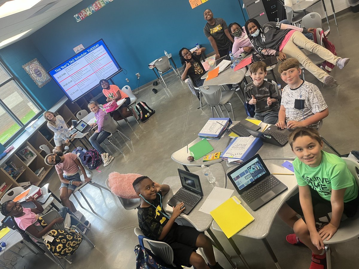 5th Grade TAG kicked off their design unit today! #BPInspired #TAG