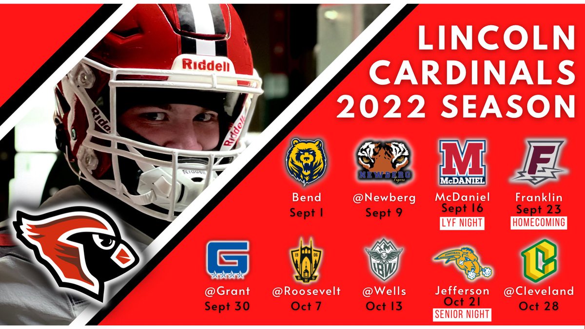 Lincoln Cardinal Football tweet media