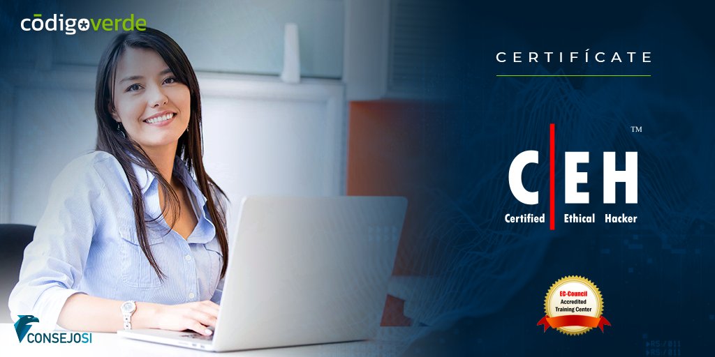 codigoverde's tweet photo. 🔴Últimos días de inscripción para el curso oficial de #CEH de @ECCOUNCIL con un instructor que ha penetrado el 100% de las pruebas realizadas

👉https://t.co/UqEiSSZn02
📲+52 (81) 2355 2269

✅En línea
✅Incluye voucher de examen
✅Inscríbete antes de septiembre 5

#Pentesting https://t.co/twrIV389ue