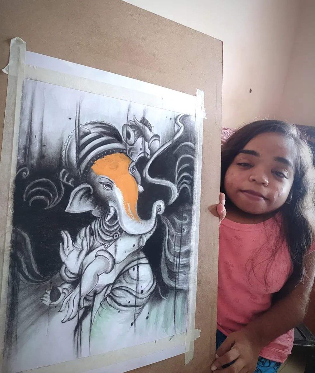 DiartZ12's tweet photo. गणपति बप्पा मोरया 🙏❤🥰🌺

#divya_art✏
#art
#artist #Ganesha #GaneshChaturthi2022 #Surat #suratartist #India 🇮🇳 https://t.co/oJsGRv91VL