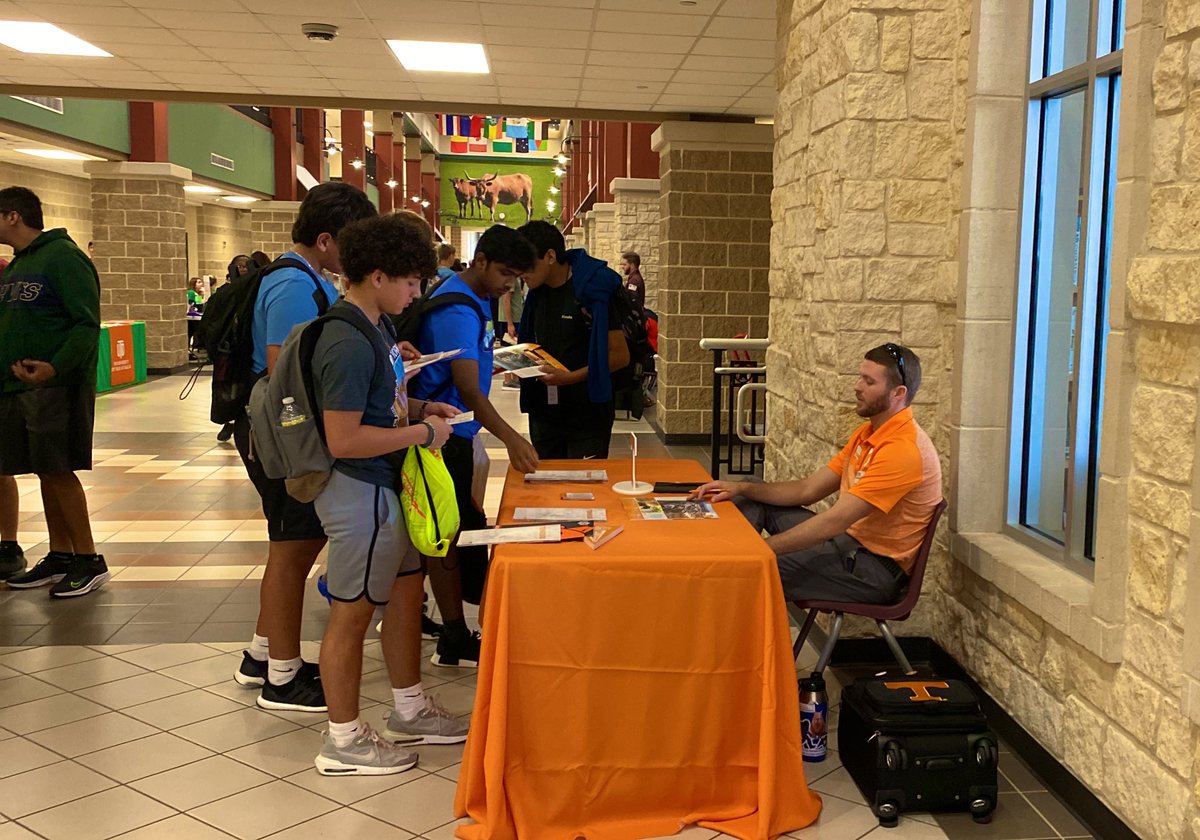 <a href="/theranch_ccmr/">George Ranch College & Career</a> has hit a home run….32 College Campuses here today for our <a href="/WeAreGRHS/">@WeAreGRHS</a> Longhorns to weigh their post secondary options! #WeAreGR <a href="/LCISD_CCMR/">LCISD_CCMR</a>