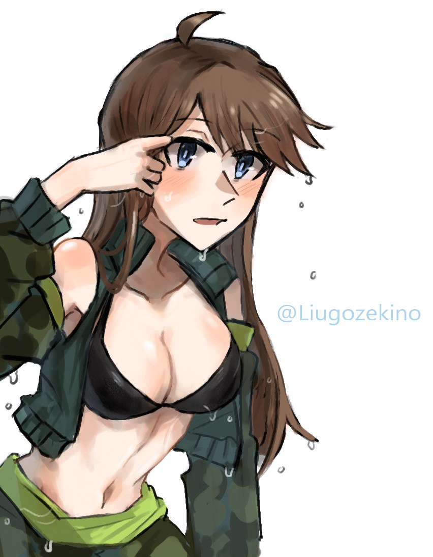 #今月描いた絵を晒そう 
みりした 