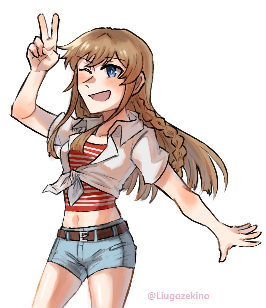 #今月描いた絵を晒そう 
みりした 
