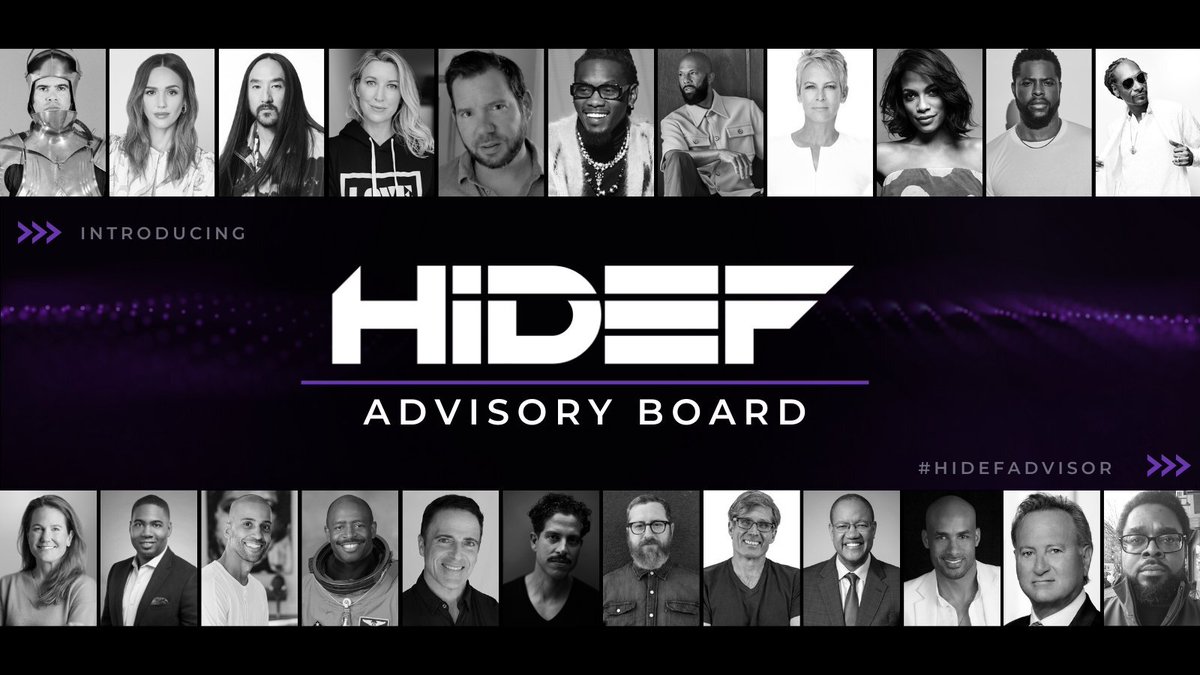 TeamHiDef's tweet photo. Evolution needs visionaries—which is exactly why we built an advisory board to help us craft gaming experiences that’ll transcend traditional boundaries and demographics: https://t.co/iRUd47Q1St
#HiDefAdvisor #GamingCommunity #DiversityInGames https://t.co/I2ltjWffU5
