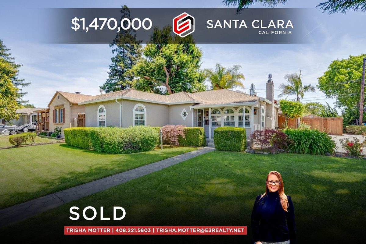 E3Realty_'s tweet photo. SOLD OVER $200,000 OVER ASKING!🤯⬆️
_________
#ItMattersWithMotter #e3realty #e3realtors #siliconvalleyrealtors#lifeasarealtor #trishamotter #santaclarahomes #santaclararealtors #soldhome
__________
DRE#01749064
__________
E3 DRE# 02073759 | NMLS# 1770437 https://t.co/z1RbvVqu2J