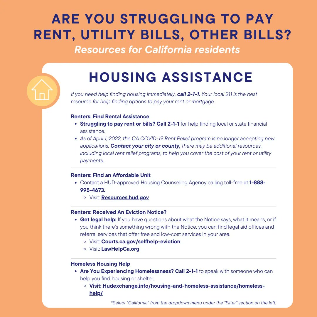 Housing Rights Center on Twitter "California residents Check out
