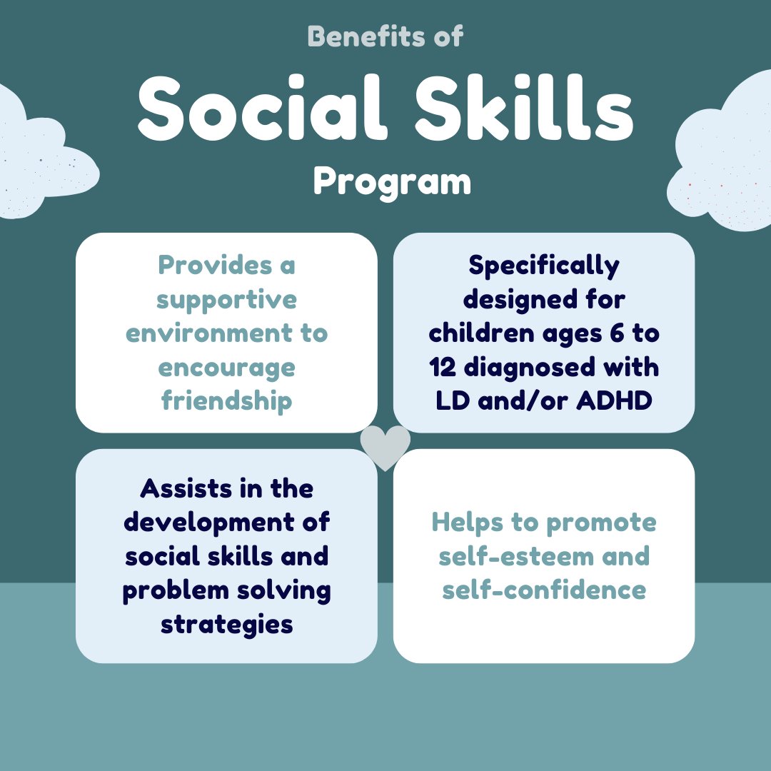 Social Skills is going to be back soon for FALL 🙌 🍂

Register with the link in our bio 🤗
