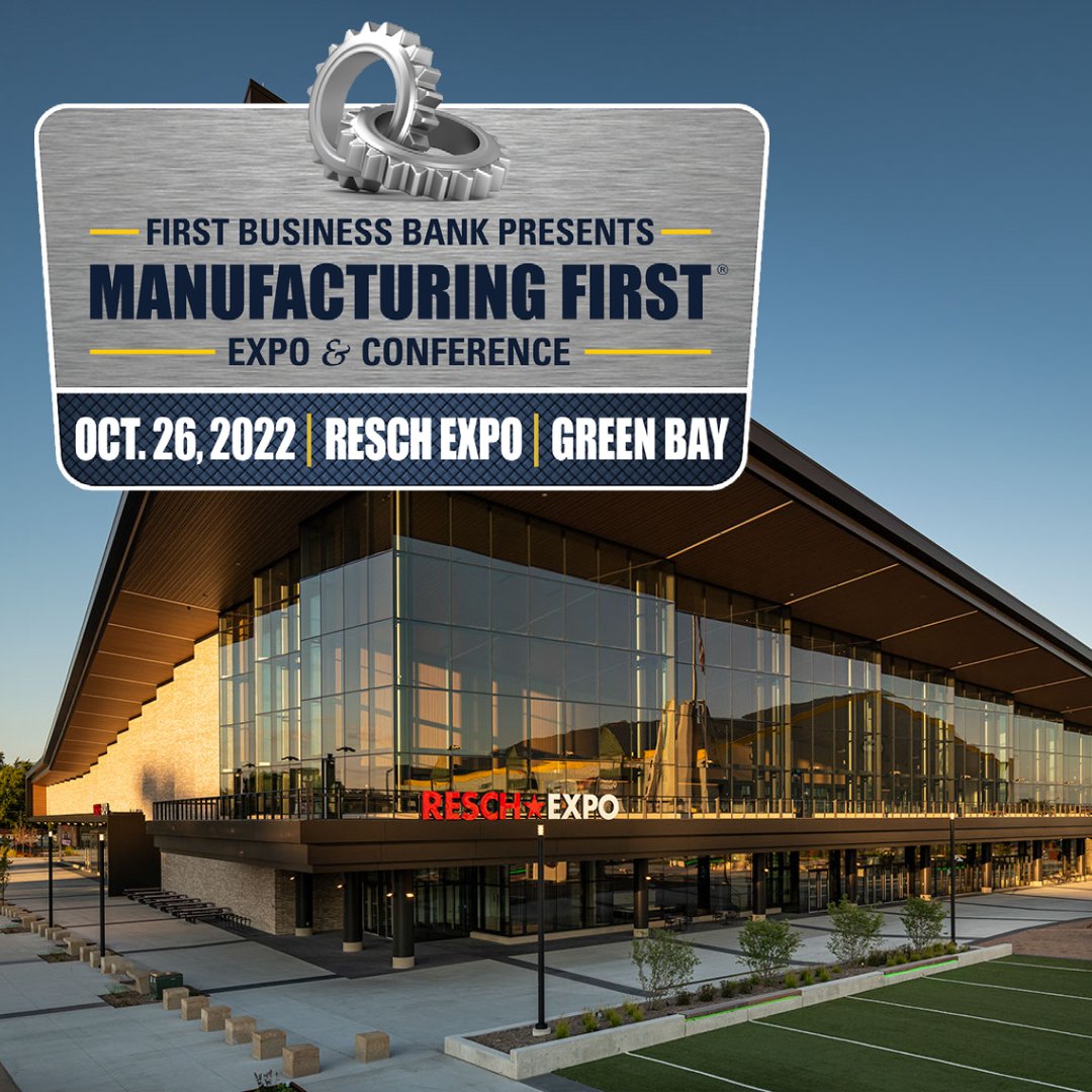 NEWmfg's tweet photo. Registration fees for Manufacturing First Expo & Conference Oct. 26 at Resch Expo increase from $110 to $165 on Sept. 10 - register today. For more information and to register, visit https://t.co/ZKlYDj2Fsm.
@1stBusinessBank @insightpubs
#MFGfirst #NEWmfg #Manufacturing https://t.co/CykcfCYOcq