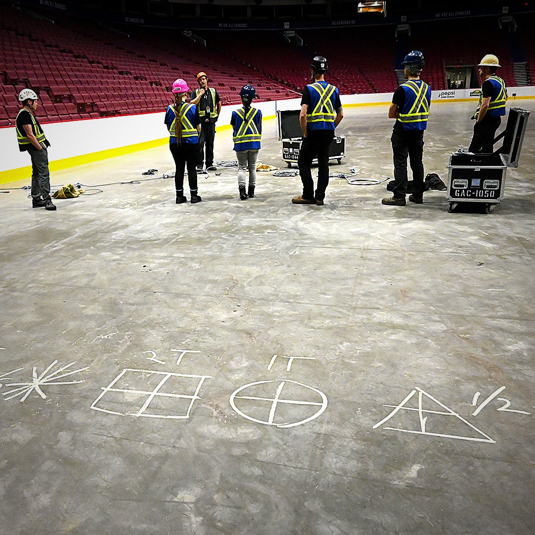 RiggitServices's tweet photo. What is this sorcery chalked into the floor? Why it’s the drawn symbols for different motors!

#riggit #riggitservices #riggitstaff #show #concert #stage #event #rigging #rig #ropeaccess #rigger #design #production #staff 

https://t.co/JucxiM2H8b https://t.co/66R1drVCkc