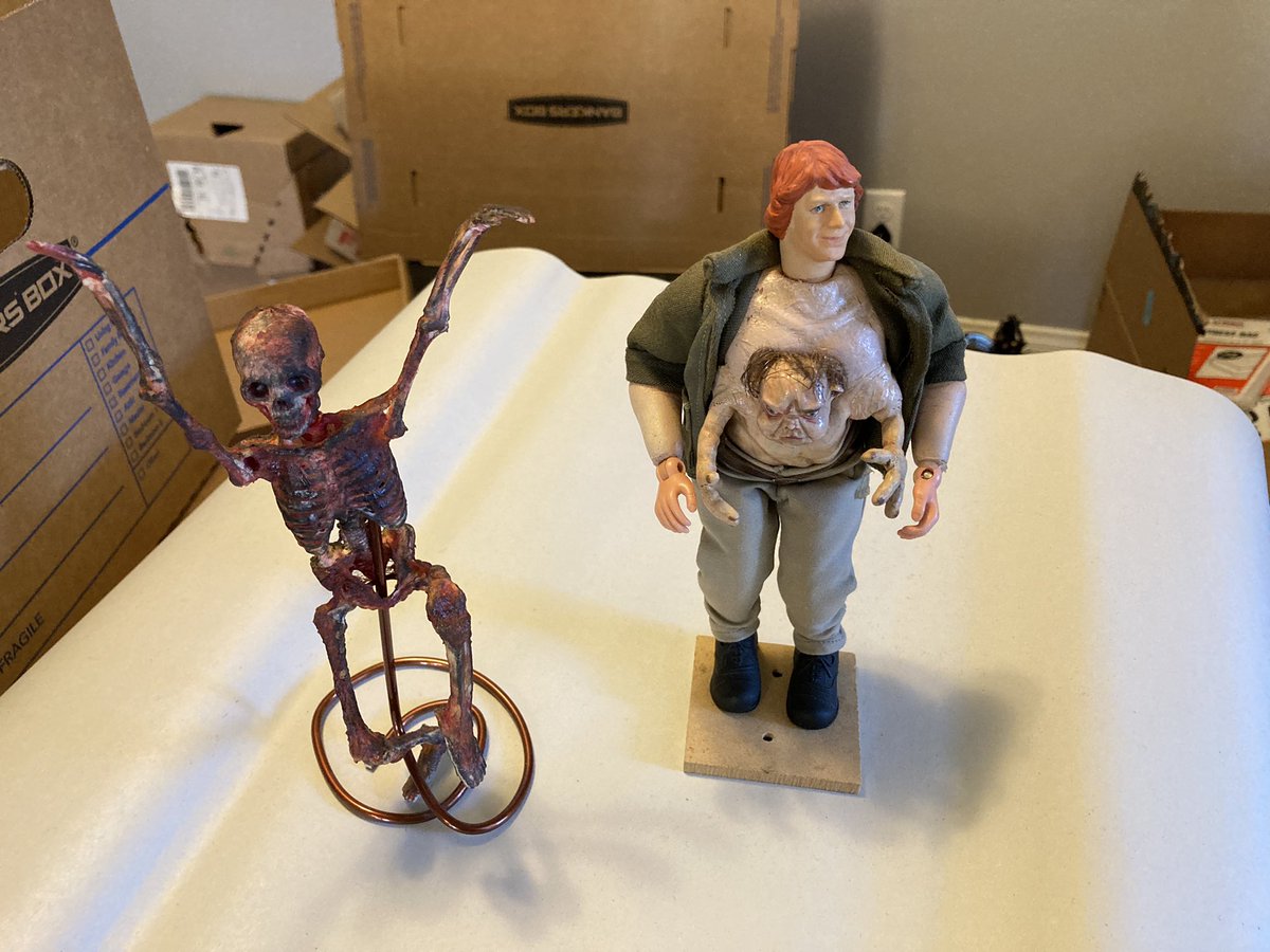 MrsMalki's tweet photo. Packing the fine china. #puppetmaster #puppetlife https://t.co/TgT1fXBbNv