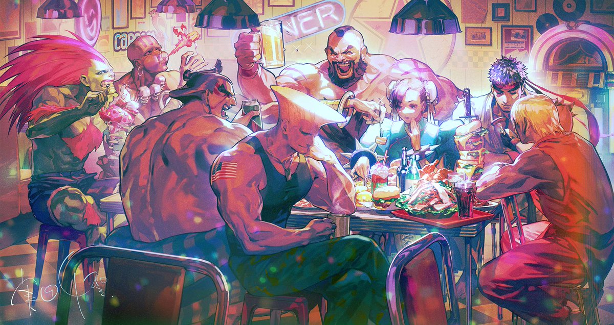 StreetFighter's tweet photo. Today is Street Fighter's 35th anniversary! #SF35th

We've prepared a commemorative website full of illustrations, a message from the team, and a comment section where you can share your thoughts about the series. 

🎉 Website - https://t.co/bdY4Iz4FQs https://t.co/0rIGyjRl3M