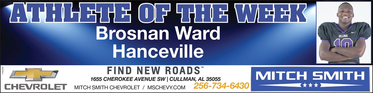 winfreyjake's tweet photo. PREP SPORTS: Hanceville’s Ward (@BrosnanWard5) named Athlete of the Week
https://t.co/llE8qLKtAa https://t.co/4KK9K6wjmS