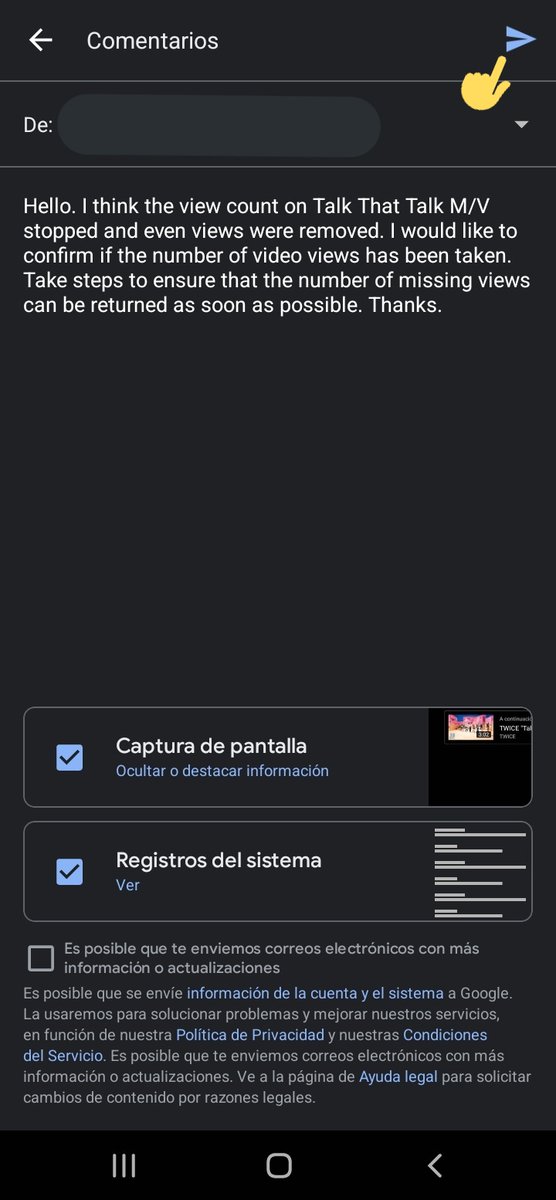 momonubecita's tweet image. once para presionar en ambas partes, cuando terminen de ver el M/V de Talk That Talk hagan lo de las imágenes, copien y peguen lo del tuit de abajo en el lugar que sale en la ultima imagen y lo envían