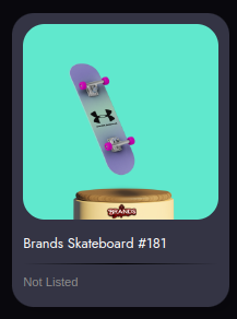 EpicGalleryCoin's tweet photo. We have our third winner in the @MTVBrandSkt giveaway! Buyer of Magic Stone #2408 has won Brands Skateboard #181. Congratulations on winning this beautiful board.
#nft #MultiVAC $mtv 

https://t.co/hn6zxBMBUb https://t.co/3Kg7eUyY8E