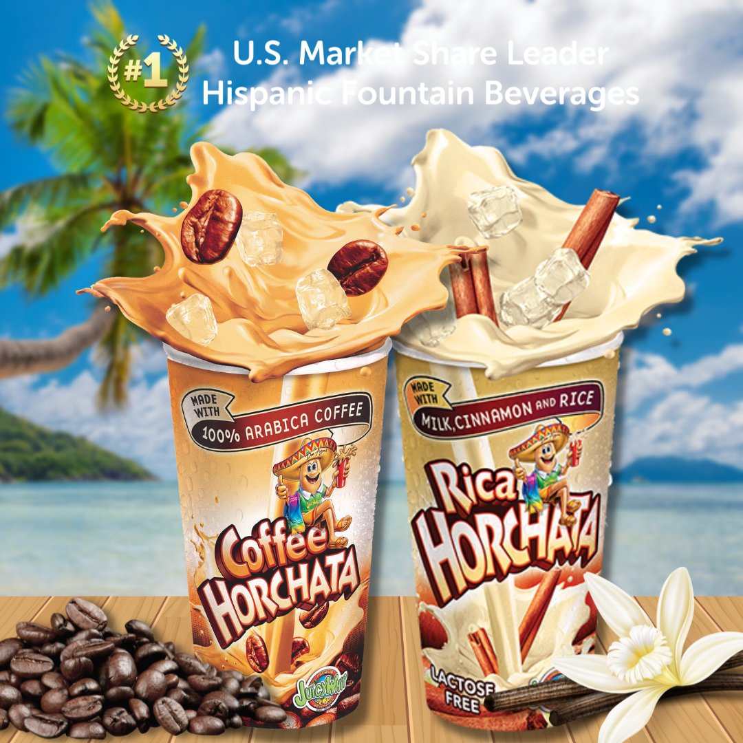 JuicyWhip's tweet photo. Coffee + Horchata  = The best of both worlds!😍😍

#JuicyWhip #LaVerne #HispanicBeverages #HispanicDrinks #FruitDrinks #Horchata #RicaHorchata #AguasFrescas #Jamaica #Tamarindo #JuicyWhipBeverages #BeverageDistributor https://t.co/j9F2vL3ylH