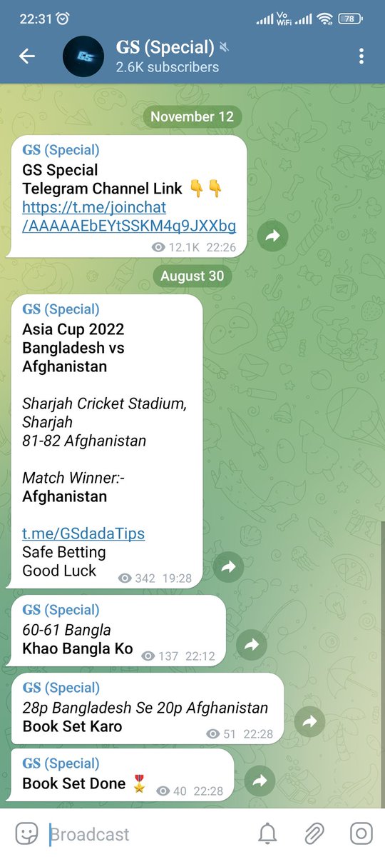 gsdadatips's tweet photo. #BANvAFG #BANvsAFG #AFGvBAN #AFGvsBAN #Bangladesh #Afghanistan
#AsiaCup #AsiaCup2022 #Jackpot #Ghoda #SessionTips #BBL #IPL #PSL #CPL #CricketGhoda #CricketBetting #CricketPrediction #CricketJackpot #Betting #Jackpot #CricketTipster #CricketBettingTips #KhaiLagai #Bookie https://t.co/GojzD55w1W