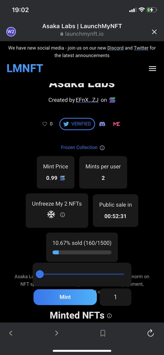 LFG another project coming from the <a href="/BlocksmithLabs/">Blocksmith Labs</a> family by OG <a href="/Chixx_NFT/">Chixx | ∆△</a> and a lot of brothers supporting❤️ Got 2 and ready for take off🤝