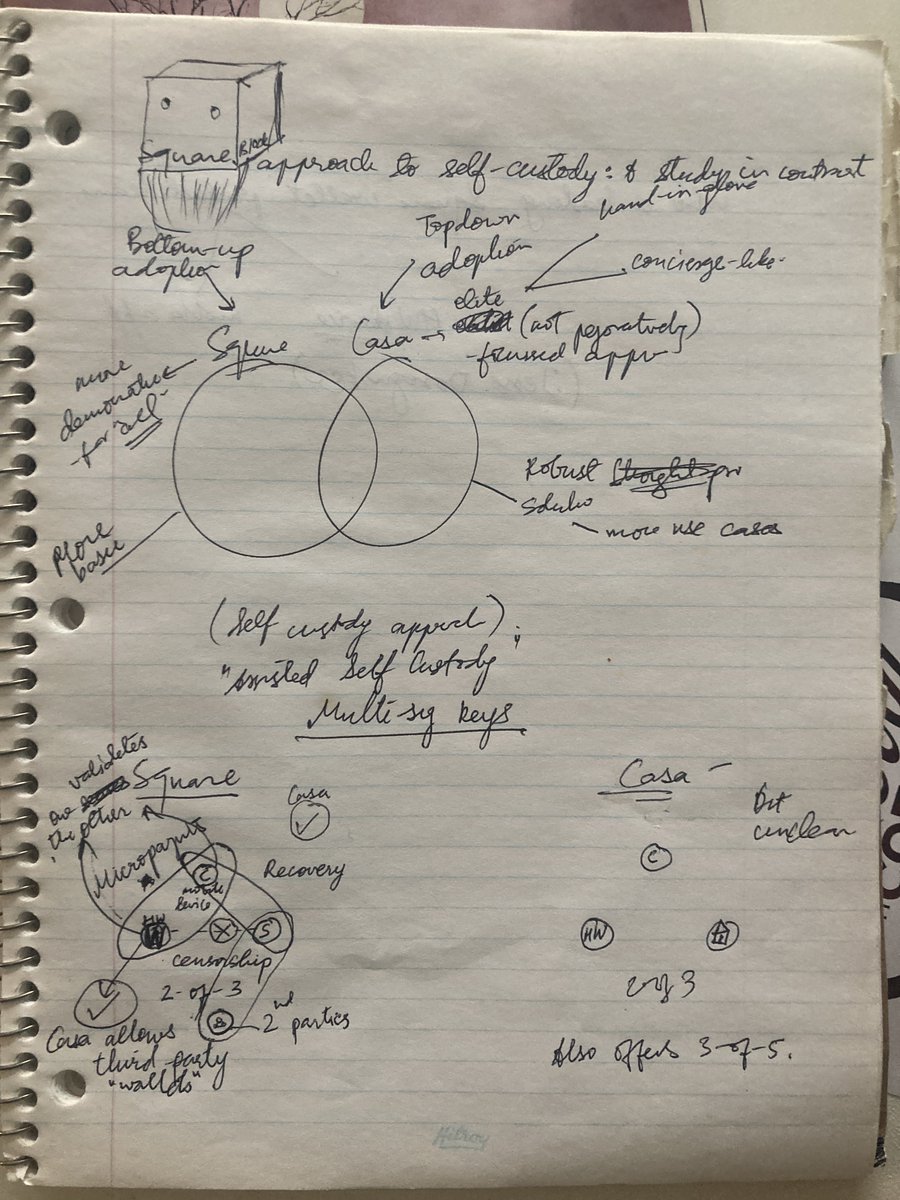 decypherpunk's tweet image. Trying to understand @blocks approach to self-custody.
@max_guise