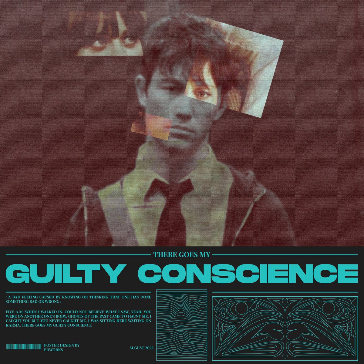 edworks7's tweet photo. //GUILTY CONSCIENCE

Artwork inspired by the movie "500 Days of Summer" and the music "Guilty Conscience" by @070shake. Poster design by @edworks7.

#Poster #design #graphicdesign #graphicposter #indieposter #music #typography #digitalarts https://t.co/s1nctOwunK