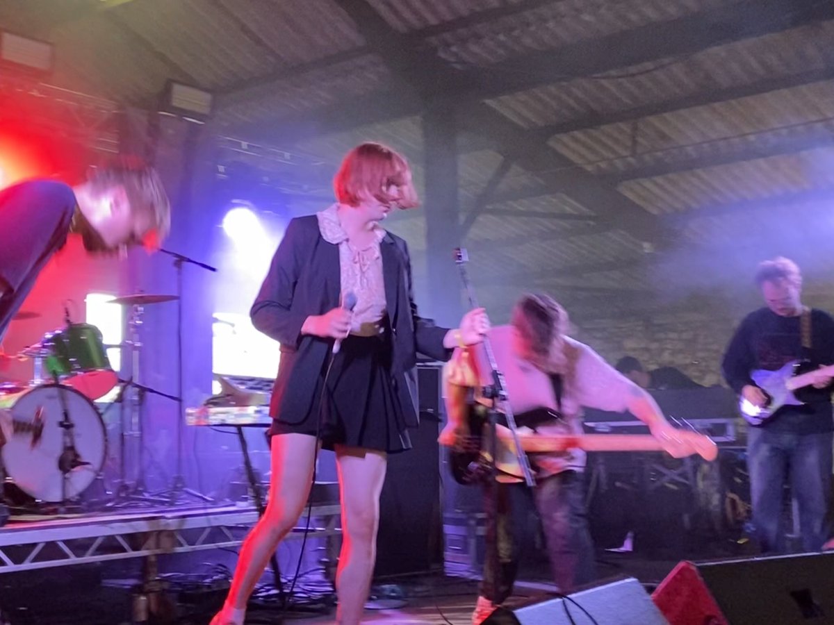 davies_clair's tweet photo. Thank you so much @Krankenhausfest @SeaPowerBand @MuncasterCastle for the most magical, joyful &amp; life affirming weekend. Brilliant &amp; diverse music &amp; talks in such a stunning &amp; laid back place. Please please do it again next year! ❤️🐻 https://t.co/qkKLJItn1Z
