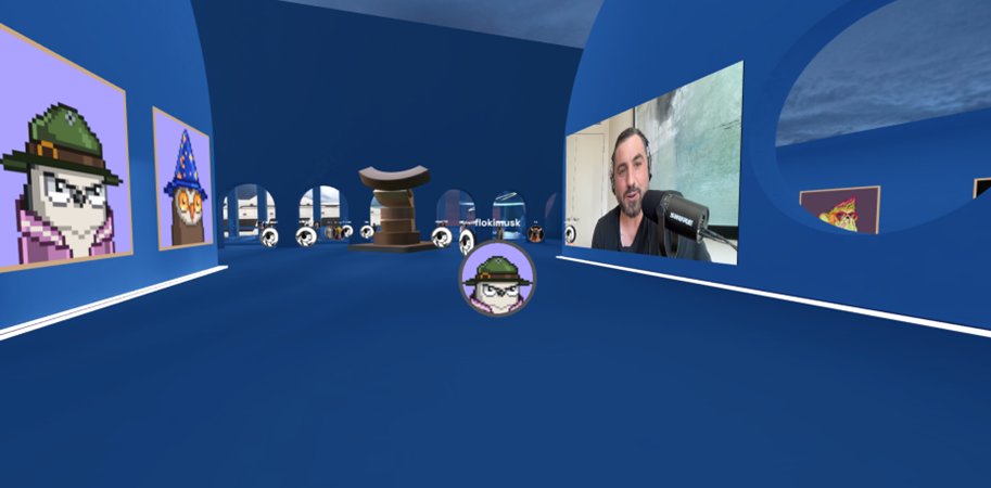 bullishpunk's tweet photo. #futureproof live from the metaverse with @kevinrose @JustinMezzell @moonbirds @proof_xyz @oddities_xyz 

Powered by @Crypto_Bull_NFT and @oncyber 

Join us now LIVE: https://t.co/qqU3h0ihRN https://t.co/tYsDpMP67x