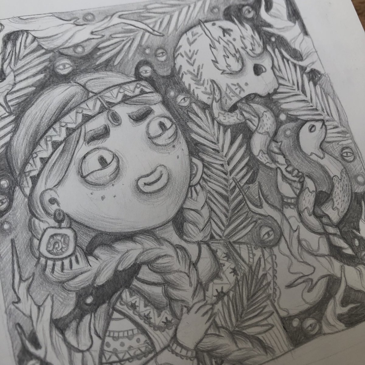 Sketch time ✏️ I think maybe I should draw in color 🤔