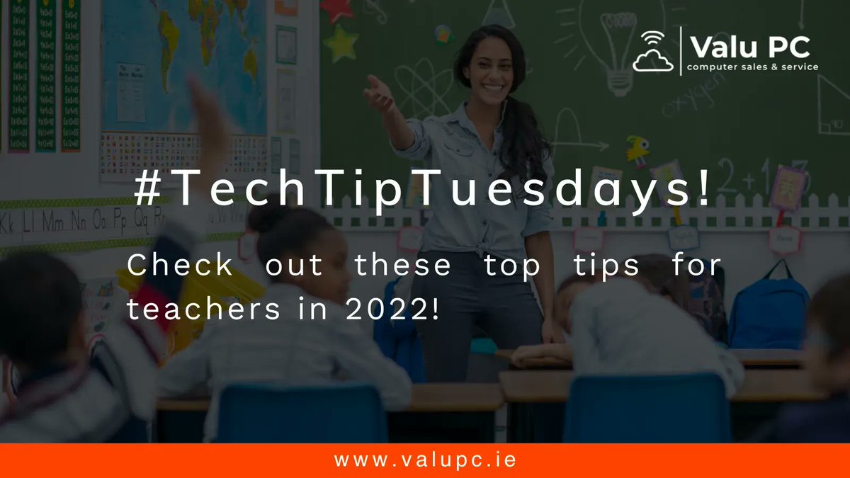 Valupc's tweet photo. #TechTipTuesdays💻

This weeks #TopTechTip - Check out these top tips for teachers in 2022!

#ValuPC #TuesdayTechHelp #TuesdayTechAdvice #TopTips #TechAdvice #TechnologyTips #TechTip #TechHelp #TechAdvice #TechnologyInEducation #ELearning #DigitalLearning #InteractiveLearning https://t.co/jBmM8oZ5kF