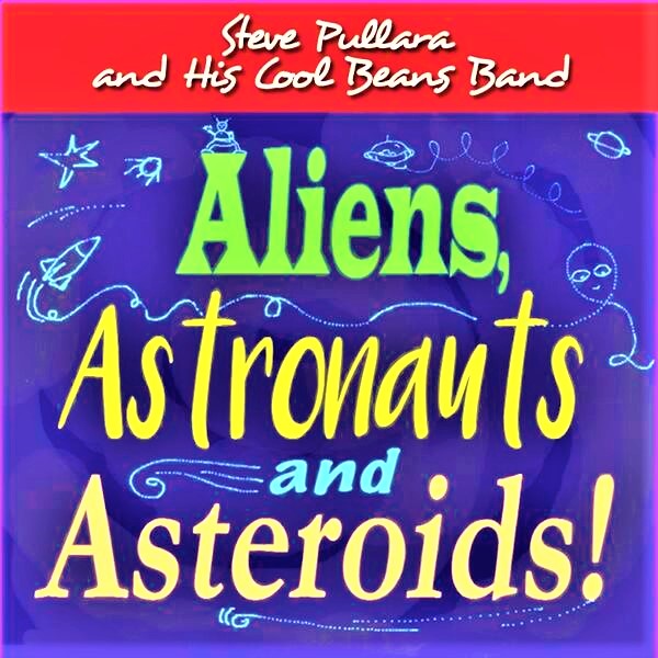 coolbeansmusic's tweet photo. Fueling young minds is our new Children's Album "Aliens, Astronauts and Asteroids" by Steve Pullara and His Cool Beans Band! It was recently recomended in a review to schools for its STEAM educational qualities. https://t.co/WI8QREQkw4... https://t.co/k31L43B8zQ