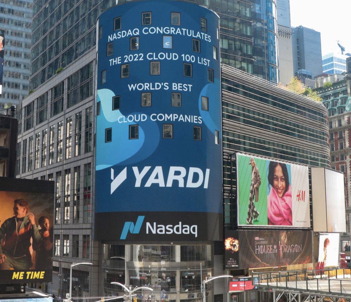 gemassmer's tweet image. Earlier this month @Yardi was named to the Forbes 2022 Cloud 100, the definitive ranking of the world's top 100 private cloud companies.  #PropTech