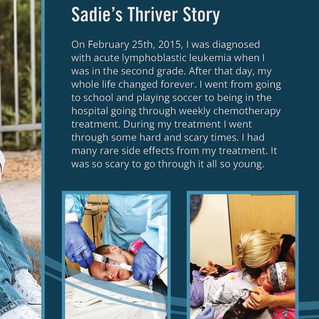 TheVFoundation's tweet photo. All year long, we’re partnering with First Watch Restaurants to fund #PediatricCancerResearch!
Meet Sadie Keller. She is committed to bringing hope to other children battling cancer. She is a thriver! https://t.co/cDWkuwo6rE